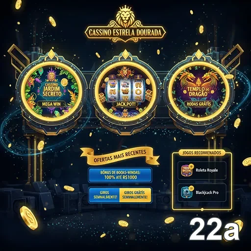 Jogos de cassino ao vivo no site 22a, incluindo prêmios.